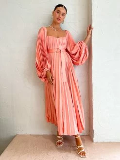 Acler Lothair Dress In Coral -Coco & Lola SHOP Acler 1 Lowres 21 600x