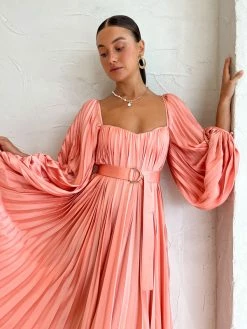 Acler Lothair Dress In Coral -Coco & Lola SHOP Acler 1 Lowres 24 600x