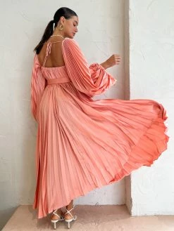 Acler Lothair Dress In Coral -Coco & Lola SHOP Acler 1 Lowres 28 600x