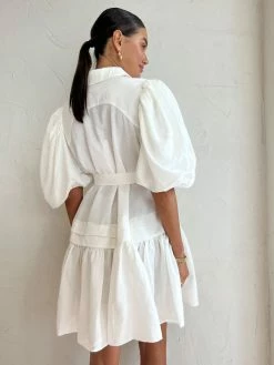 Acler Woodgate Dress In Ivory -Coco & Lola SHOP Acler 1 Lowres 9 600x