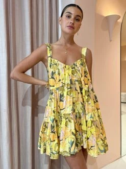 Acler Viola Dress In Kaleidoscope Floral -Coco & Lola SHOP Acler Low Res 175 600x