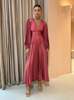 Acler Oakfield Dress In Dusty Rose -Coco & Lola SHOP Acler Low Res 181 600x