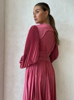 Acler Oakfield Dress In Dusty Rose -Coco & Lola SHOP Acler Low Res 202 600x