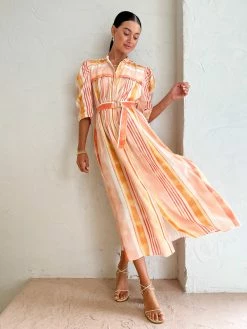 Acler Tunstall Dress In Geo Stripe -Coco & Lola SHOP Acler Lowres 115 3891ed22 4e4d 4c70 9cb7 f57636a3fb9d 600x