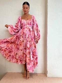 Acler Lothair Dress In Peony Harvest -Coco & Lola SHOP Acler Lowres 30 ce7a53cb 4402 4ebf 90fb fba2efca1a12 600x