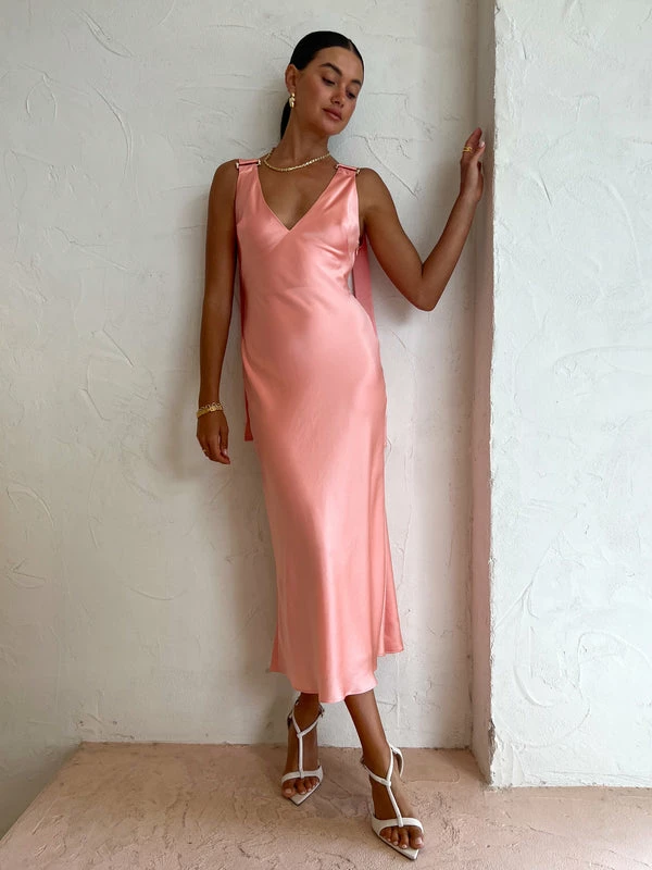 Acler Wycombe Dress In Coral 8 Acler Wycombe Dress In Coral - Image 6
