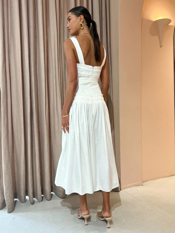 Acler Dyer Dress In Ivory 4 Acler Dyer Dress In Ivory - Image 2