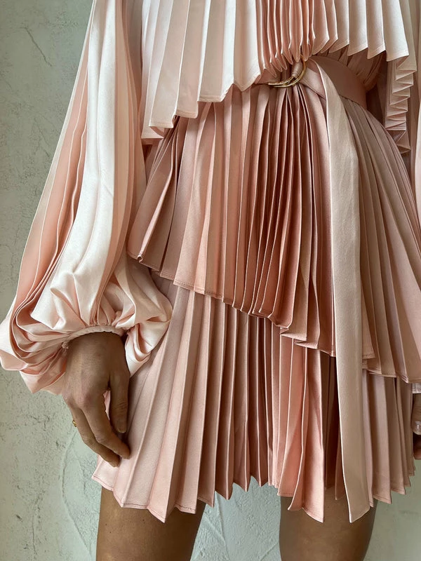 Acler Barnard Dress In Gradient Pink 6 Acler Barnard Dress In Gradient Pink - Image 4