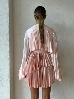 Acler Barnard Dress In Gradient Pink 13 Acler Barnard Dress In Gradient Pink -Coco & Lola SHOP Acler Lowres Reshoot September 55 600x