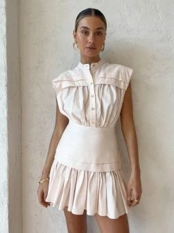 Acler Vernon Dress In Misty Pink -Coco & Lola SHOP Acler Lowres September 13copy 600x