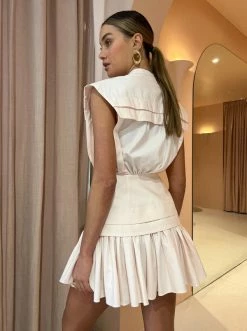 Acler Vernon Dress In Misty Pink -Coco & Lola SHOP Acler Lowres September 8 600x