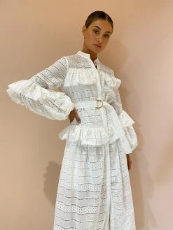 Acler Valentine Dress In Ivory -Coco & Lola SHOP Acler May lowres 44 600x