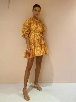 Acler Bonhill Dress In Peach Parfait 10 Acler Bonhill Dress In Peach Parfait -Coco & Lola SHOP Acler May lowres 72 600x