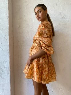 Acler Bonhill Dress In Peach Parfait 13 Acler Bonhill Dress In Peach Parfait -Coco & Lola SHOP Acler May lowres 88 600x