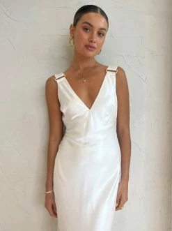 Acler Wycombe Dress In Ivory -Coco & Lola SHOP Acler reshoot low Res 12 600x