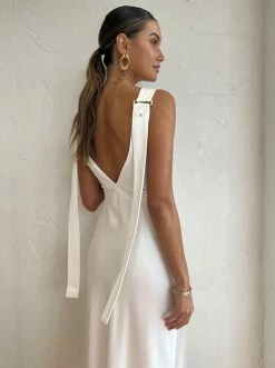 Acler Wycombe Dress In Ivory -Coco & Lola SHOP Acler reshoot low Res 14 600x