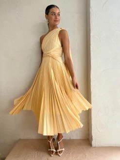 Acler Kalora Dress In Buttermilk -Coco & Lola SHOP Acler reshoot low Res 79 600x