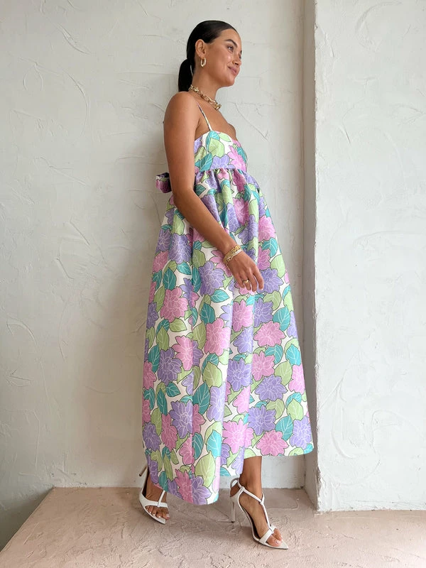 Alemais Luella Midi Dress In Lilac 5 Alemais Luella Midi Dress In Lilac - Image 3