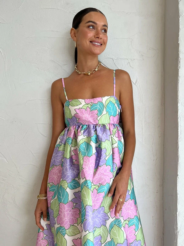 Alemais Luella Midi Dress In Lilac 4 Alemais Luella Midi Dress In Lilac - Image 2