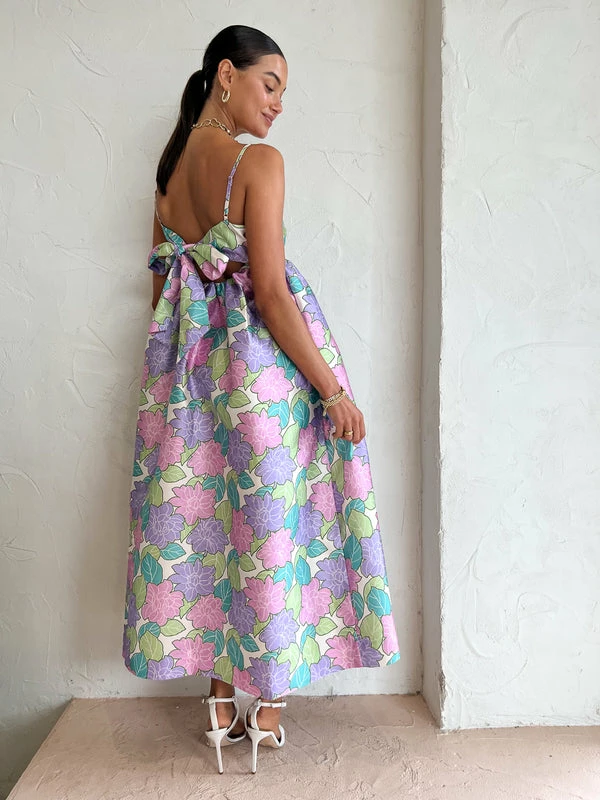 Alemais Luella Midi Dress In Lilac 7 Alemais Luella Midi Dress In Lilac - Image 5