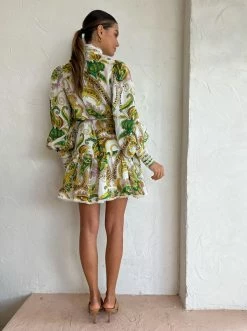 Alemais Octavia Ruffle Mini Dress In Ivory -Coco & Lola SHOP Alemais Lowres 178 8cdce341 fc29 4e69 a2d0 d855489cdcb2 600x