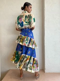 Alemais Soleil Ruffle Skirt In Cobalt -Coco & Lola SHOP Alemais Lowres 28 e2f9ba56 c454 47d0 8a7e 97194545d95a 600x