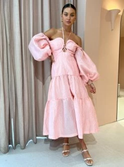 Alemais Aria Midi Dress In Quartz -Coco & Lola SHOP Alemais Lowres 32 31ac9e78 b2ce 4f22 893a a1821034790c 600x