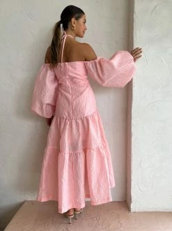 Alemais Aria Midi Dress In Quartz -Coco & Lola SHOP Alemais Lowres 48 600x