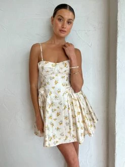 Alemais Bea Corset Mini Dress In Ivory -Coco & Lola SHOP Alemais Lowres 114 600x