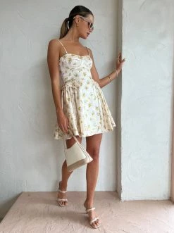 Alemais Bea Corset Mini Dress In Ivory -Coco & Lola SHOP Alemais Lowres 118 600x