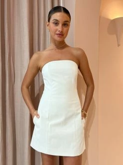 Anna Quan Paris Dress In Milk