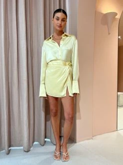 Coco & Lola SHOP 50 Anna Quan Pandora Skirt In Champagne