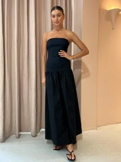 Anna Quan Amyra Dress In Noir