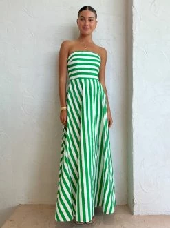 Aston Studio Hazel Dress In Mantis Stripe -Coco & Lola SHOP AstonStudio Lowres 70 600x