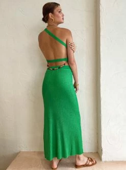 Aston Studio Eldora Skirt In Emerald Dust -Coco & Lola SHOP Aston Low Res Edited 47 600x