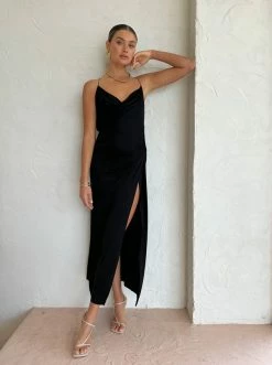 Bec & Bridge Ariel Cowl Maxi Dress In Black -Coco & Lola SHOP Bec And Bridge Low Res 128 f19259c6 ade9 4be5 81c6 99f53d2c2420 600x