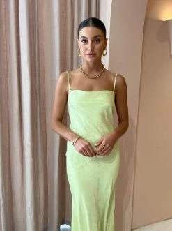 Bec & Bridge Lani Maxi Dress In Lime -Coco & Lola SHOP Bec And Bridge Low Res 67 600x