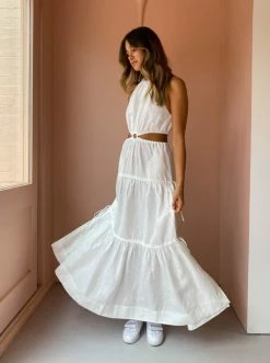 Bec & Bridge Helene Maxi Dress In Ivory -Coco & Lola SHOP Bec Bridge Low Res 5 00467c98 7397 4d24 a2e7 f1482a123ef6 600x