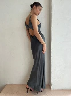 Bec & Bridge Celestial Keyhole Maxi Dress In Gun Metal/Black -Coco & Lola SHOP Bec Bridge Lowres 14 b192b3e8 0175 495d a0e5 ba6da3fc2de5 600x