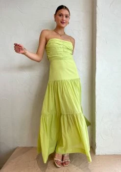 Bec & Bridge Solstice Drop Waist Maxi Dress In Lime -Coco & Lola SHOP Bec Bridge Lowres 25 cf999530 5c74 4ecc bba1 ec1534c03608 600x