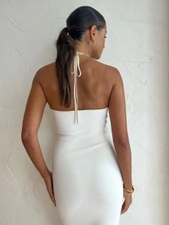 By Johnny Caprera Knit Midi Dress In Natural White -Coco & Lola SHOP ByJohnny Lowres 52 70270033 3169 4d75 b489 b1680752a2e2 600x