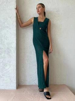Camilla And Marc Adrien Dress In Marble Green -Coco & Lola SHOP CAMILLAANDMARC Lowres September 10 600x