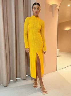 Camilla And Marc Isola Dress In Clementine -Coco & Lola SHOP CM Low Res 253 600x