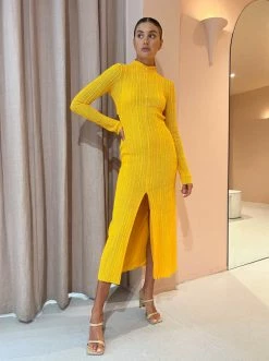 Camilla And Marc Isola Dress In Clementine