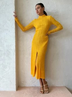 Camilla And Marc Isola Dress In Clementine -Coco & Lola SHOP CM Low Res 275 600x
