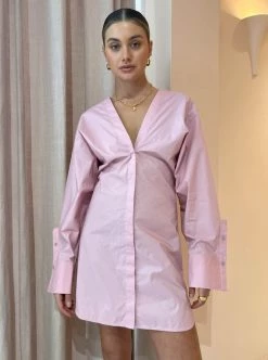 Camilla And Marc Farlow Mini Dress In Orchid -Coco & Lola SHOP CM Low Res 3 600x