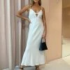 Camilla And Marc Sola Slip Dress In Ivory