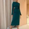 Camilla And Marc Alexandre Dress In Emerald Green -Coco & Lola SHOP C M Low Res 3 600x