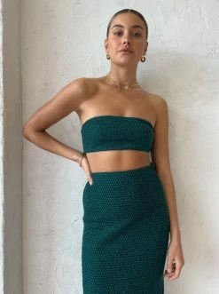 Camilla And Marc Adrien Skirt In Marble Green -Coco & Lola SHOP C M Low Res 57 600x