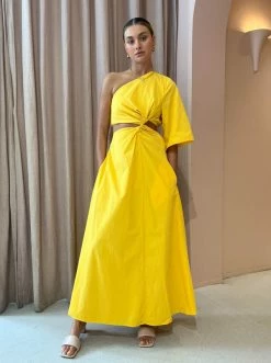 Camilla And Marc Wally Dress In Honey -Coco & Lola SHOP C M Low Res 71 600x